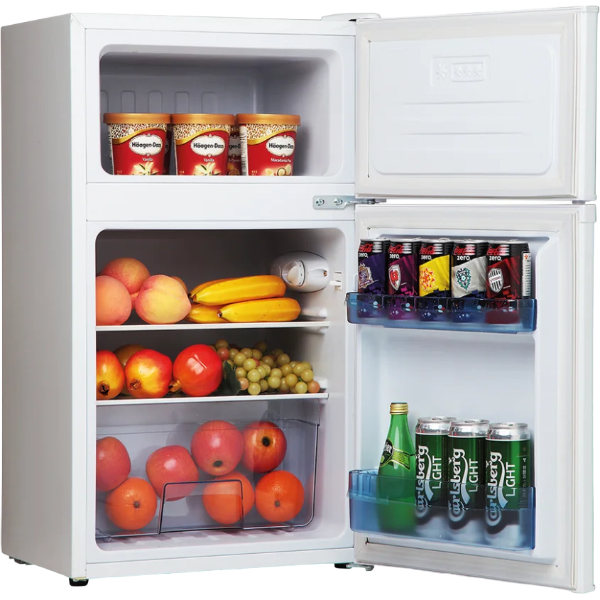 CDA 50cm Freestanding Under Counter Fridge Freezer - White