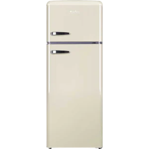 Amica Retro 55cm Static 30/70 Fridge Freezer - Cream