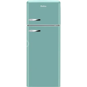 Amica Retro 55cm Static 30/70 Fridge Freezer - Duck Egg