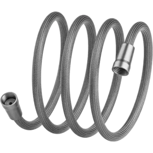 1.5 M Flexible Silver Shower Hose