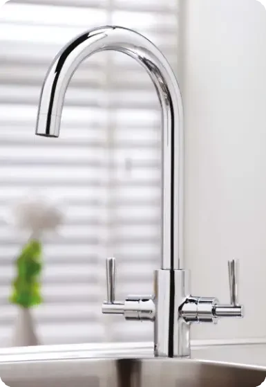 Kingston Kitchen Tap Chrome - Image 2