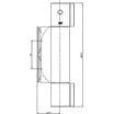 V200 Caravan Shower Mixer Valve Black 45mm - Image 3