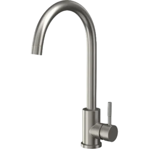Manhattan Kitchen Tap - Brushed Stainless Steel