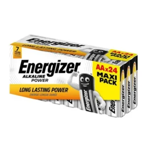 Energizer AA LR6 Alkaline Power Batteries (24 Pack)