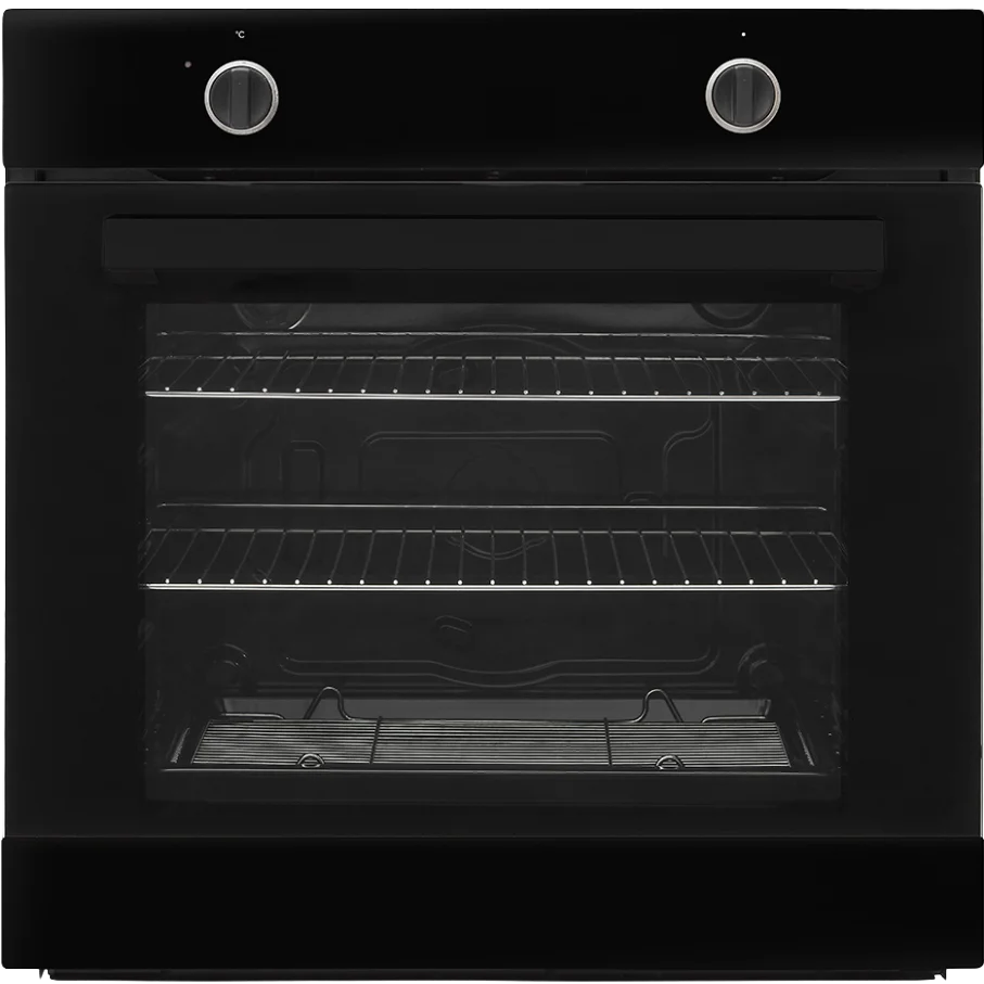 Matrix 76L Single Conventinal Oven 5 Functions in Black