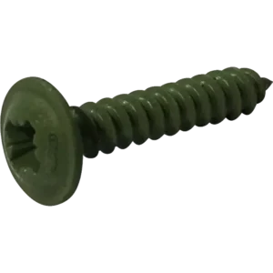 Quarry Grey Flange Head Panel Head Screw 1" (100 Pack)