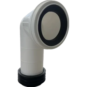 Bent WC Toilet Pan Connector 4” (100mm/110mm) 90 Degree
