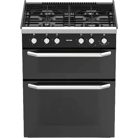 Thetford Cocina LPG Cooker Black Without Glass Lid