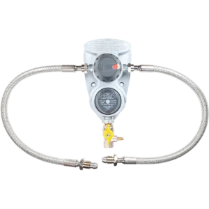 Clesse Compact R800 OPSO 2 Cylinder Changeover With Stainless Steel Pigtails