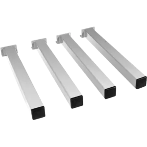 4x Metal Legs with Bolts for Bed Frames 280mm