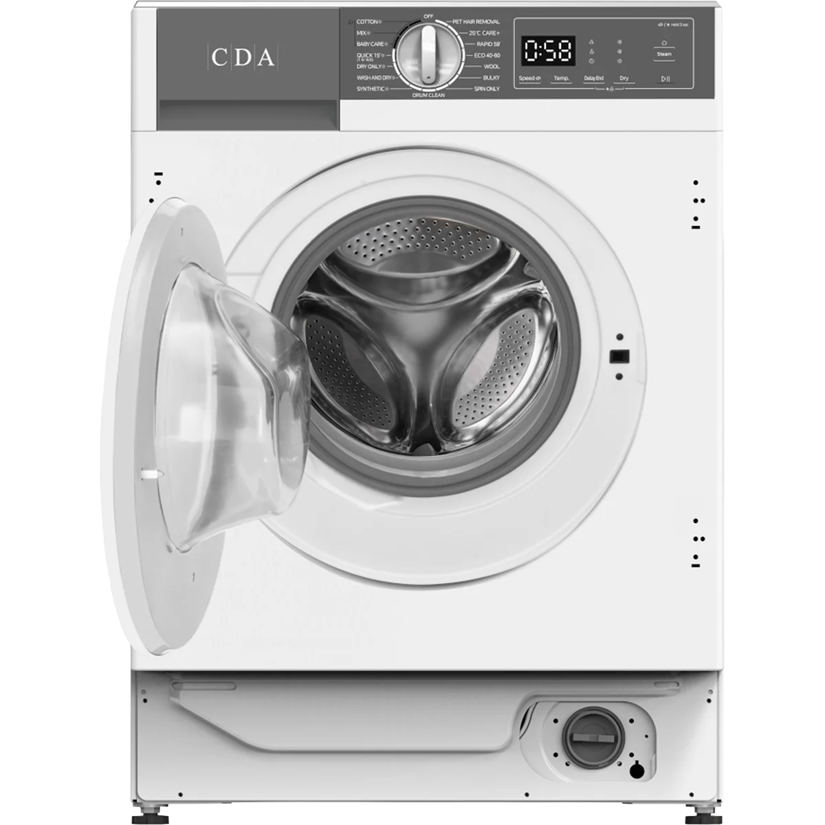 CDA 8/6KG Intergrated Washer Dryer - Image 2
