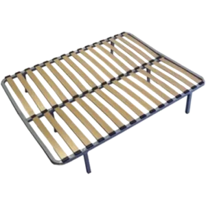 Double Bed Base Fixed Leg 190cm x 122cm (6ft 3" x 4ft)