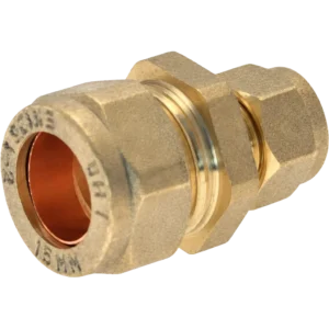 Brass Compression Reducing Coupling 8mm x 15mm