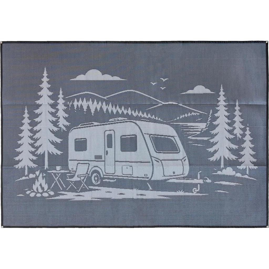 Quest Caravan 250 x 250cm Deluxe Outdoor Carpet - Image 2