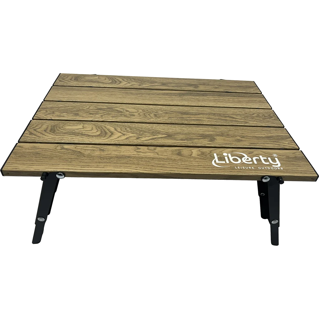 Liberty Desert Orchid Wood Effect Folding Table - Image 2