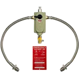 Continental 2 Cylinder RF6030 C/Over Kit With Stainless Steel Pigtails