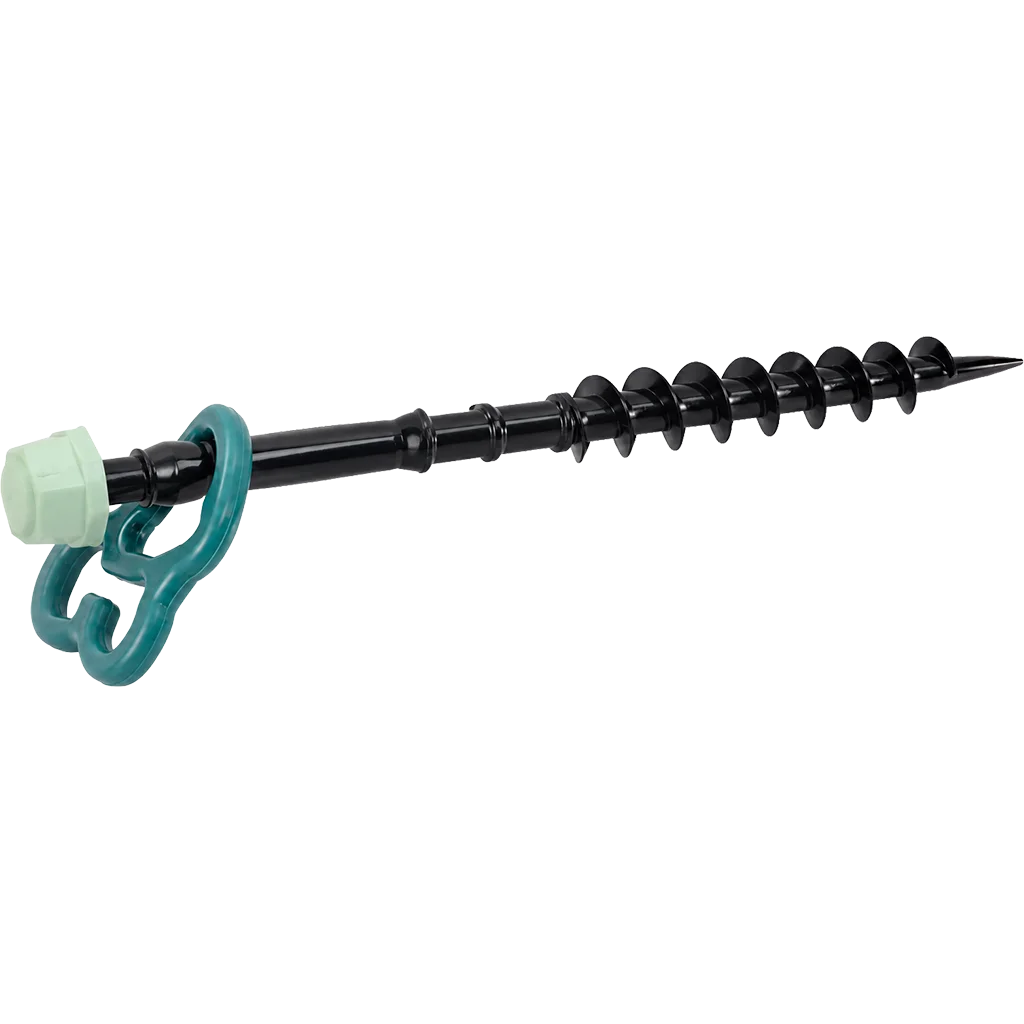 Quest Fluorescent 20cm Plastic Peg With Hook (12 Pack)