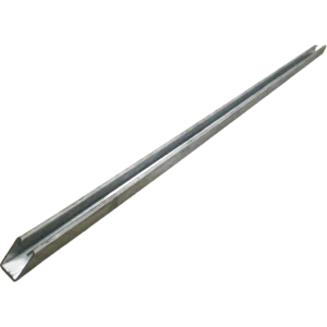 Continental 1.5M Unistrut M Post C/W Fixings & Angled End