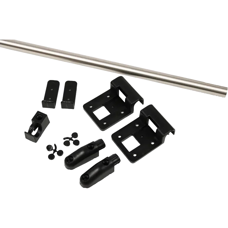 DLS 950mm Black Sliding Table Rail With Fixing Kit