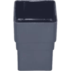 Square Line Downpipe Joiner Socket Antracite