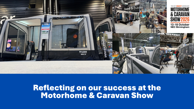 Reflecting on our success at the Motorhome & Caravan Show