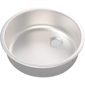 Thetford Stainless Steel Round Bowl inc Fixation Studs